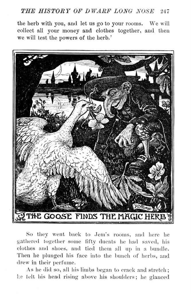 Andrew Lang Violet Fairy Book 247 Vintage Illustration A4 Photo Print