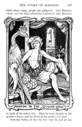 Andrew Lang Violet Fairy Book 267 Vintage Illustration A4 Photo Print