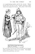 Andrew Lang Violet Fairy Book 353 Vintage Illustration A4 Photo Print