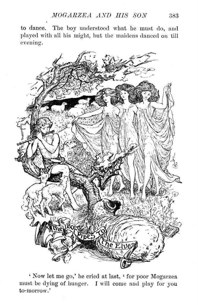 Andrew Lang Violet Fairy Book 376 Vintage Illustration A4 Photo Print