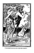 Andrew Lang Violet Fairy Book 378 Vintage Illustration A4 Photo Print