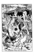 Andrew Lang Yellow Fairy Book 003 Vintage Illustration A4 Photo Print