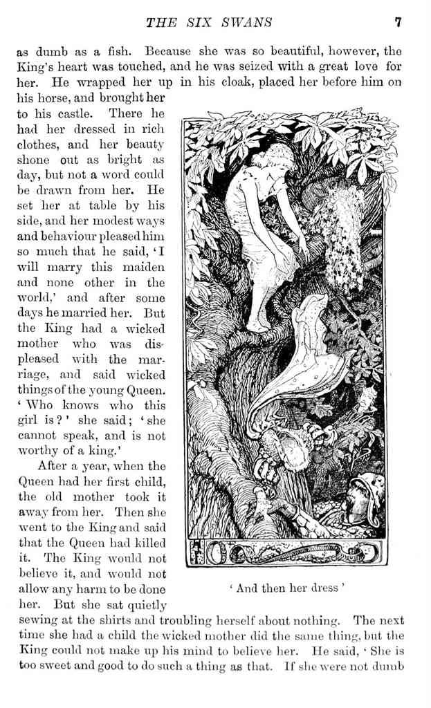 Andrew Lang Yellow Fairy Book 018 Vintage Illustration A4 Photo Print
