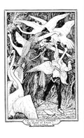 Andrew Lang Yellow Fairy Book 020 Vintage Illustration A4 Photo Print