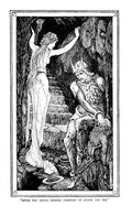 Andrew Lang Yellow Fairy Book 034 Vintage Illustration A4 Photo Print