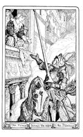 Andrew Lang Yellow Fairy Book 045 Vintage Illustration A4 Photo Print