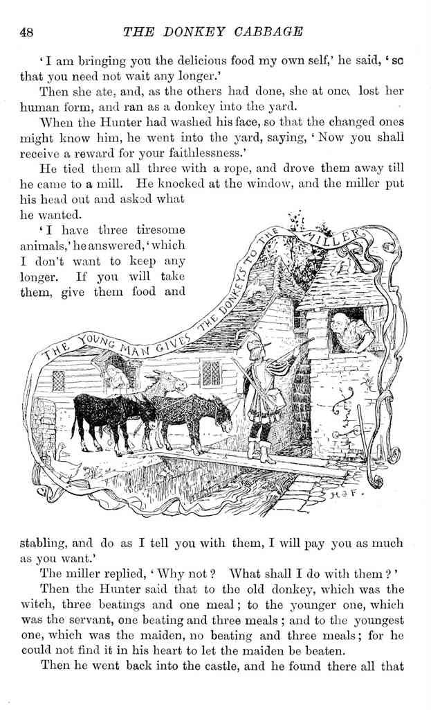 Andrew Lang Yellow Fairy Book 062 Vintage Illustration A4 Photo Print