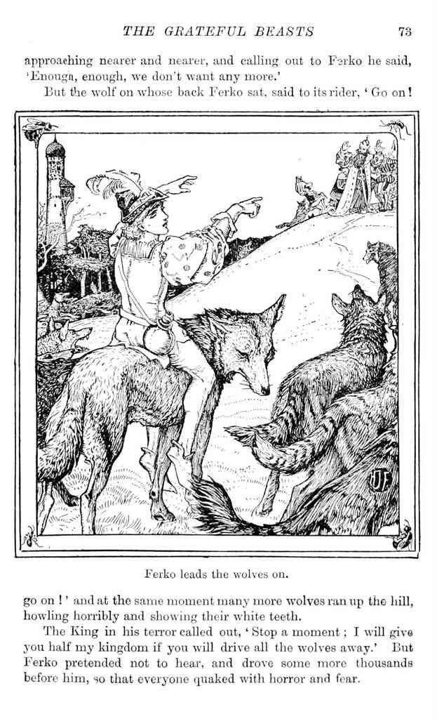 Andrew Lang Yellow Fairy Book 089 Vintage Illustration A4 Photo Print
