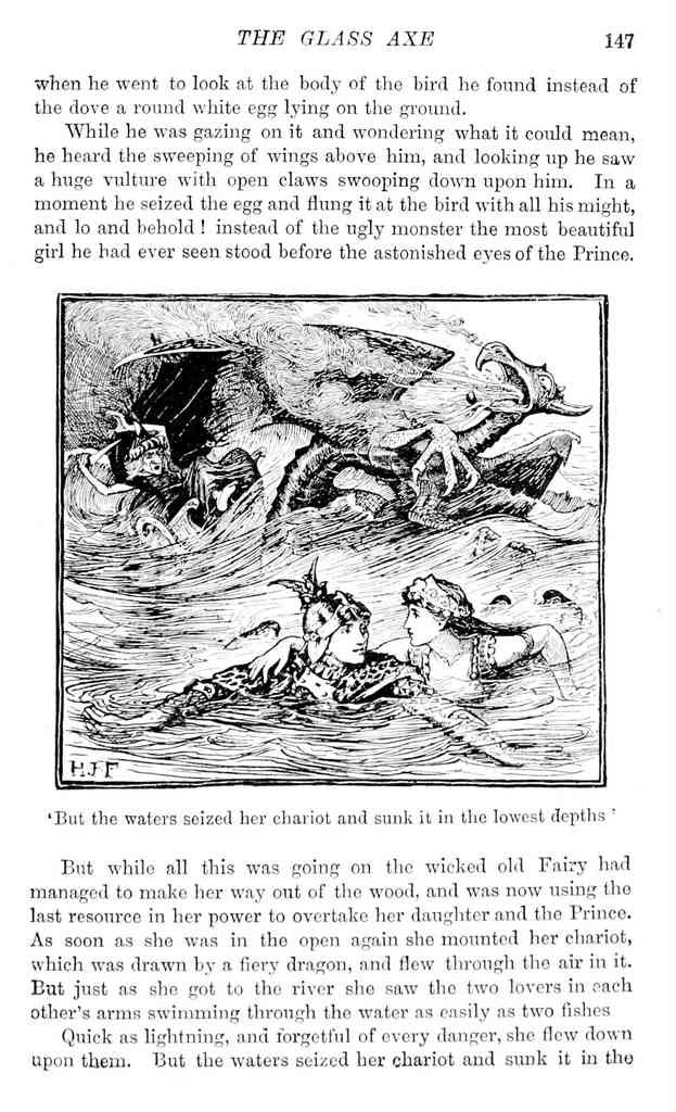 Andrew Lang Yellow Fairy Book 167 Vintage Illustration A4 Photo Print