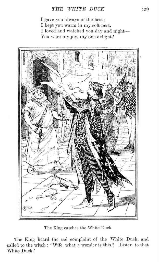 Andrew Lang Yellow Fairy Book 179 Vintage Illustration A4 Photo Print