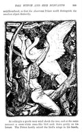 Andrew Lang Yellow Fairy Book 183 Vintage Illustration A4 Photo Print
