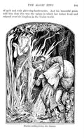 Andrew Lang Yellow Fairy Book 203 Vintage Illustration A4 Photo Print