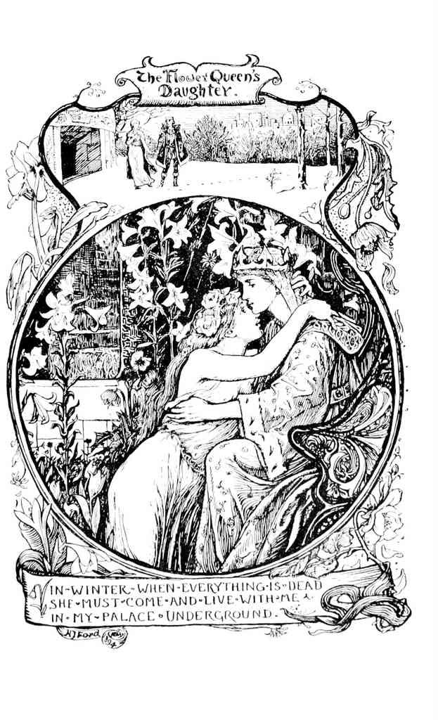 Andrew Lang Yellow Fairy Book 219 Vintage Illustration A4 Photo Print
