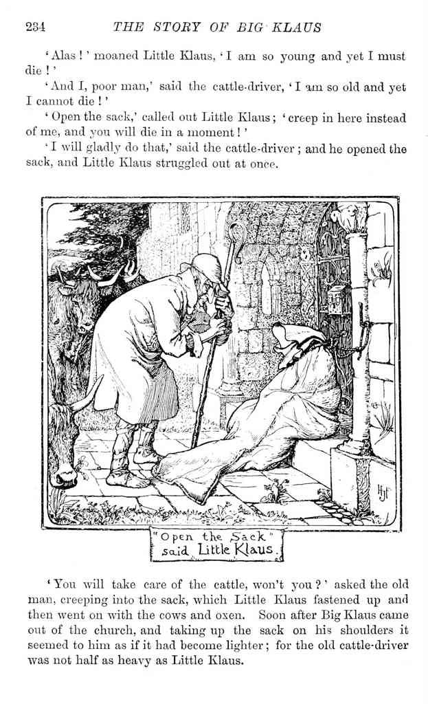 Andrew Lang Yellow Fairy Book 260 Vintage Illustration A4 Photo Print