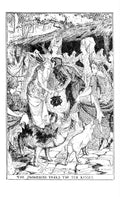 Andrew Lang Yellow Fairy Book 277 Vintage Illustration A4 Photo Print