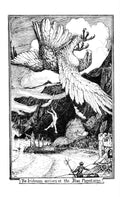 Andrew Lang Yellow Fairy Book 290 Vintage Illustration A4 Photo Print