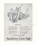 Andrews Liver Salt 1 Vintage Retro Advert Poster A4 Photo Print