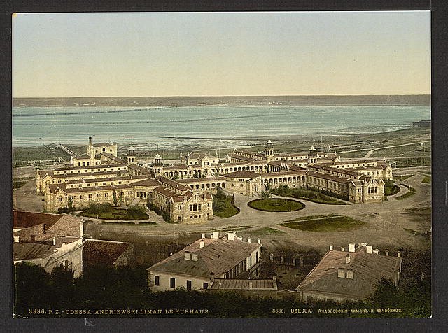 Andrewski Liman the Kurhaus Odessa Vintage A4 Photo Print