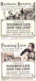 Androcles Lion Posters Vintage Retro Advert Ads A4 Photo Print