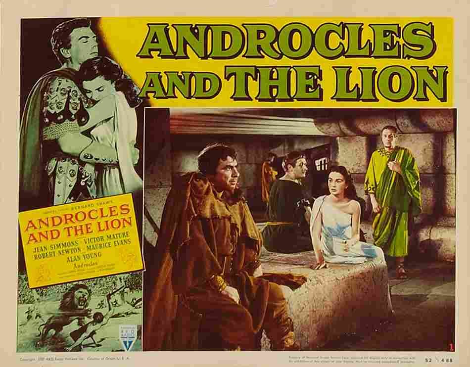 Androcles and the Lion 03 film star poster A4 Photo Print