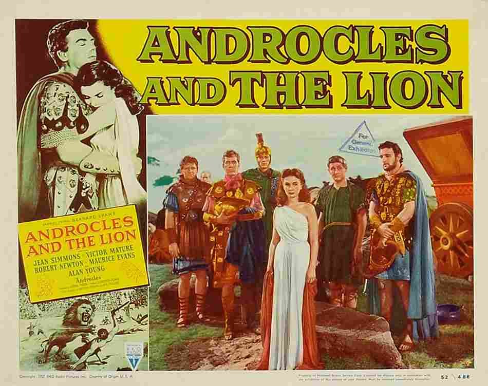 Androcles and the Lion 06 film star poster A4 Photo Print