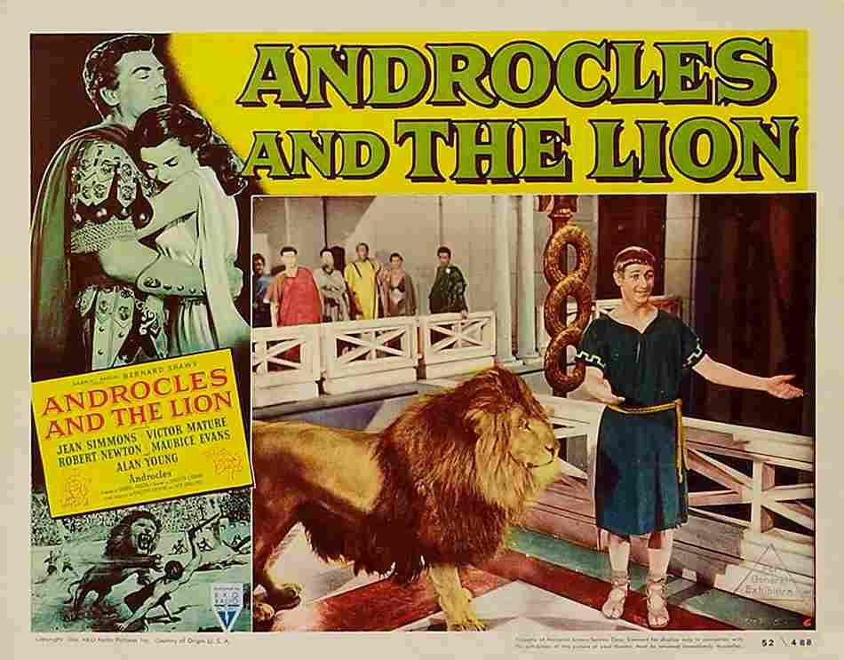 Androcles and the Lion 08 film star poster A4 Photo Print