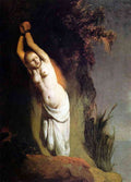 Andromeda On The Rocks Rembrandt A4 Photo Print