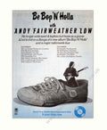 Andy Fairweather Sneaker Vintage Retro Advert Poster A4 Photo Print