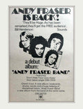 Andy Fraser Band Vintage Retro Advert Poster A4 Photo Print
