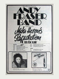 Andy Fraser Reputation Vintage Retro Advert Poster A4 Photo Print