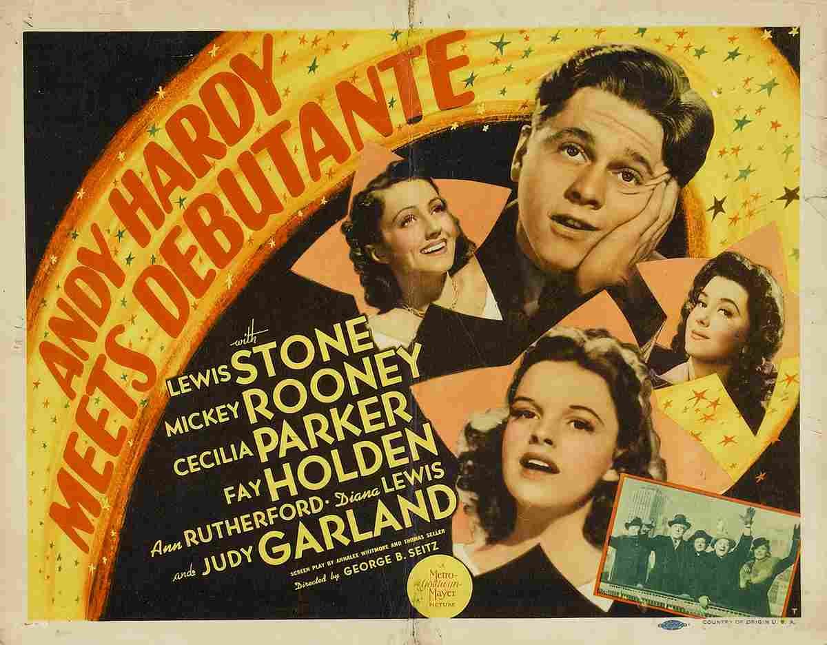 Andy Hardy Meets Debutante 02 film star poster A4 Photo Print
