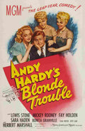 Andy Hardys Blonde Trouble 01 film star poster A4 Photo Print