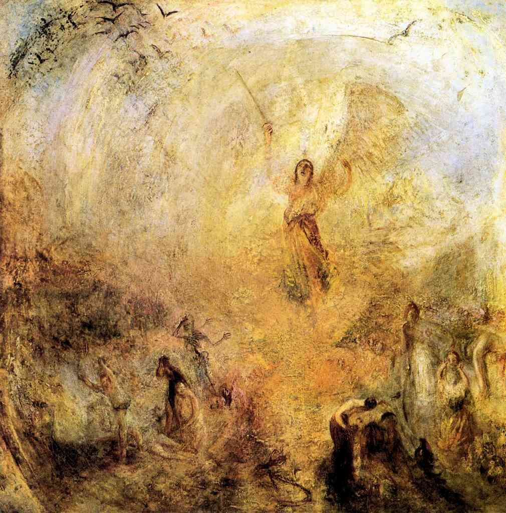 Angel In The Sun Joseph Mallord Turner A4 Photo Print