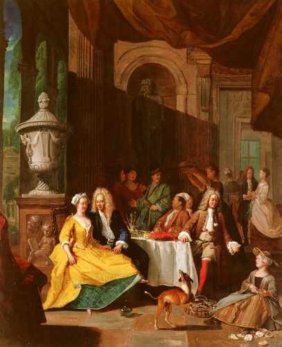 Angellis Pieter Gentleman At Table A4 Photo Print