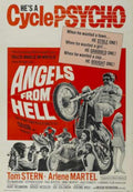 Angels Hell Cycle 1 Vintage Retro Advert Ads A4 Photo Print