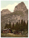 Angerhutte II Hinterrainthal Upper Bavaria Vintage A4 Photo Print