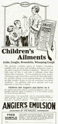 Angiers Emulsion Children Vintage Retro Advert Poster A4 Photo Print