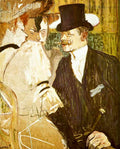 Anglais At Moulin Rouge Toulouselautrec A4 Photo Print