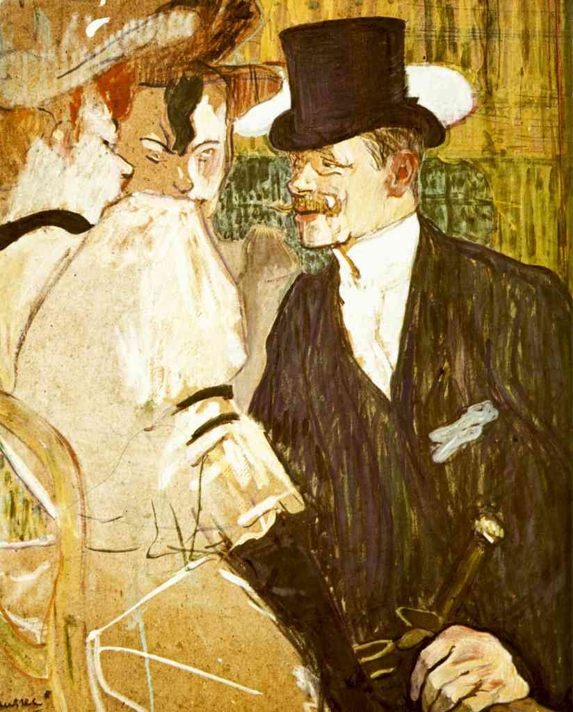 Anglais At Moulin Rouge Toulouselautrec A4 Photo Print