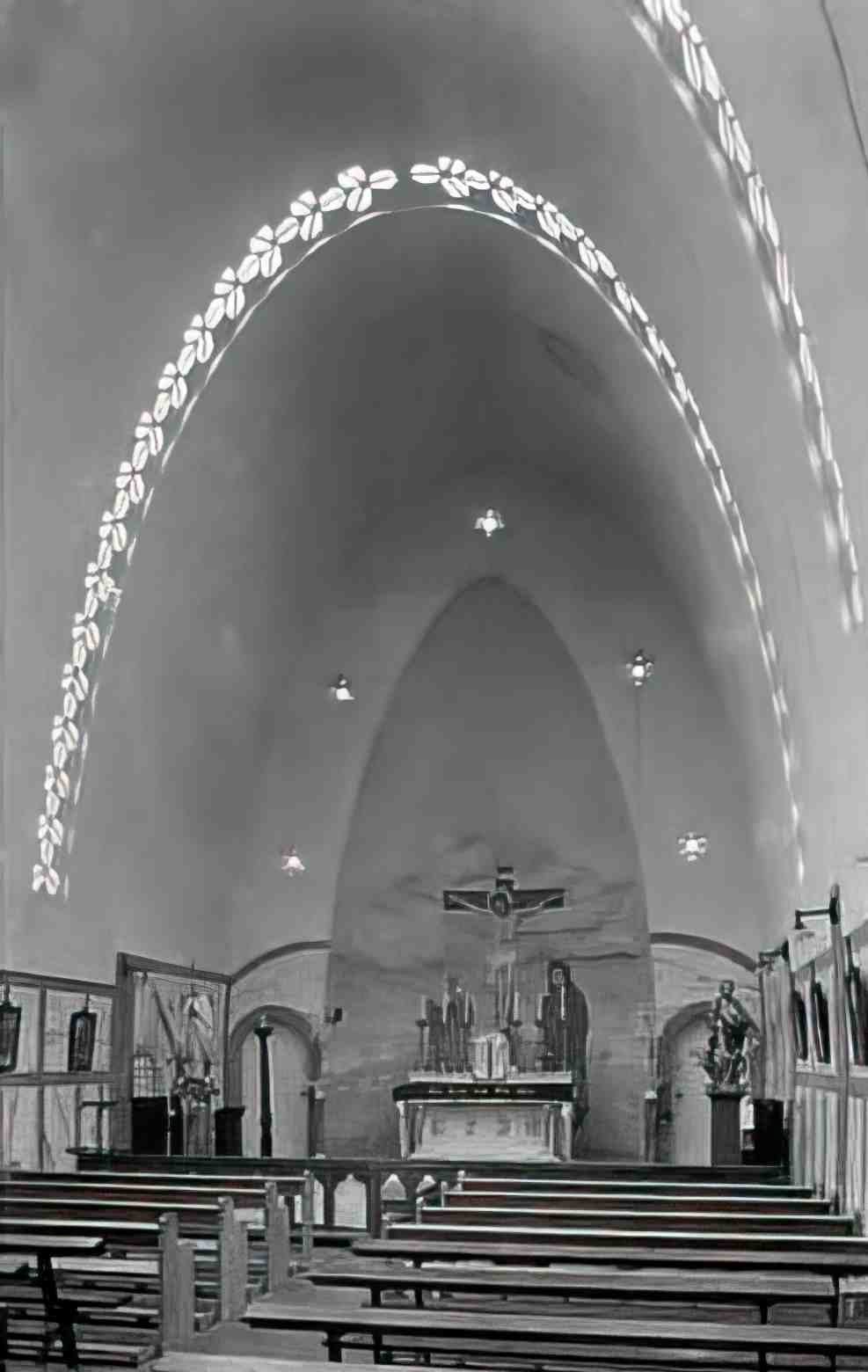 Anglesey Amlwch RC Church Inside Vintage A4 Photo Print