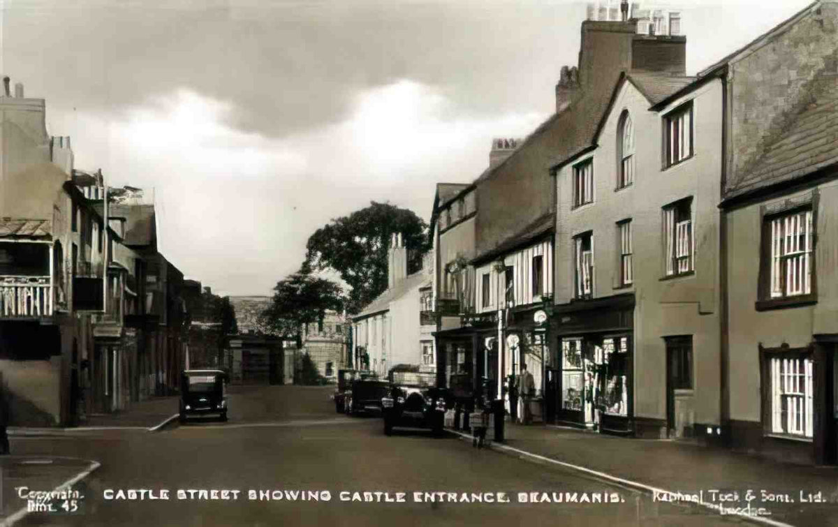 Anglesey Beaumaris Early Vintage A4 Photo Print