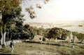 Anglesey Beaumaris from above the Cemetery 12110104 Vintage A4 Photo Print