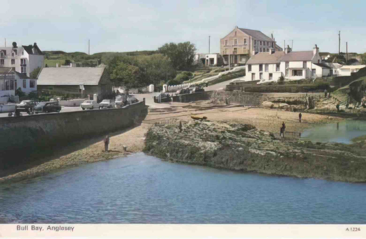 Anglesey Bull Bay Front Vintage A4 Photo Print