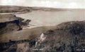 Anglesey Dinas Bay Vintage A4 Photo Print