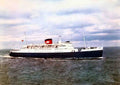 Anglesey Holyhead British Rail MV Hibernia Vintage A4 Photo Print