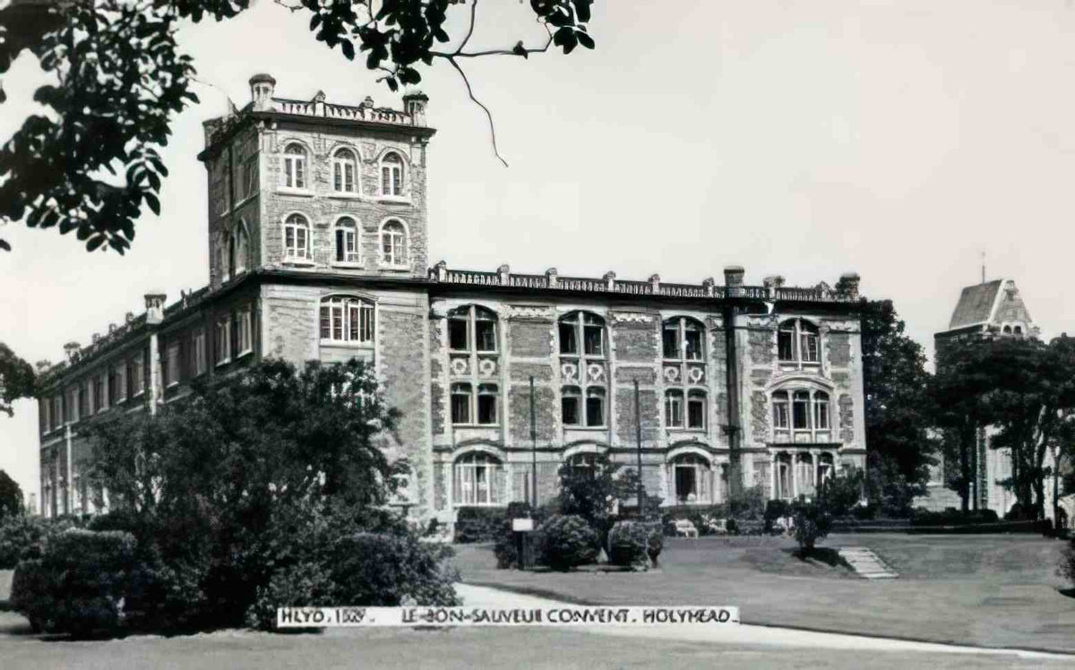 Anglesey Holyhead Le Bon Saveur Convent Vintage A4 Photo Print