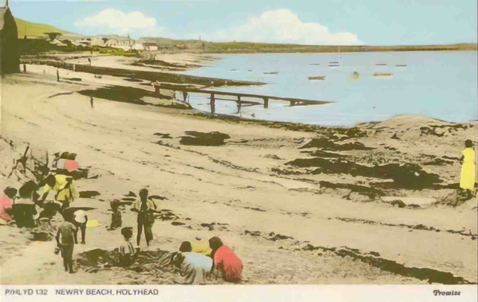 Anglesey Holyhead Newry Beach Vintage A4 Photo Print