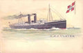 Anglesey Holyhead RMS Ulster 1905 Vintage A4 Photo Print