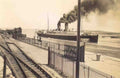 Anglesey Holyhead Steamship Leaving the Harbour Vintage A4 Photo Print