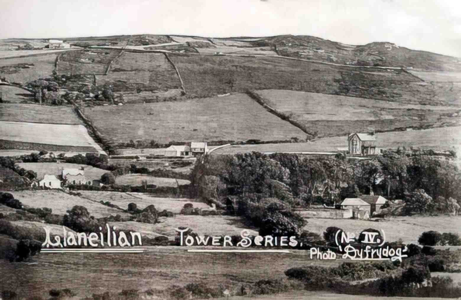 Anglesey Llaneilian 12070112 Vintage A4 Photo Print